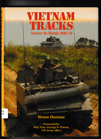 Book, Osprey Publishing, Vietnam tracks : armor in battle 1945-75, 1982