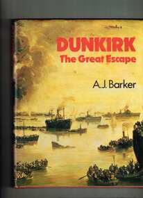 Book, AJ Barker, Dunkirk : the great escape, 1977