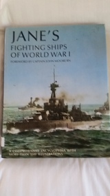 Book, Janes Publishing, Jane's Fighting ships of World War I, 1990