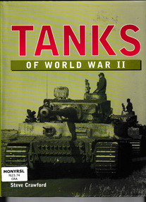 Book, MBI Publishing, Tanks of World War Two, 2000