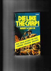 Book, Corgi Books, Die like the carp! : the story of the greatest prison escape ever, 1978