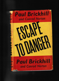 Book, Faber and Faber et al, Escape to danger, 1946