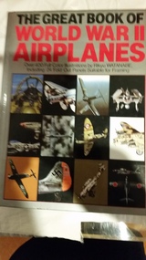 Book, Bonanza Books, The great book of World war two airplanes, 1984