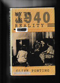 Book, Hamilton, 1940 : myth and reality, 1990