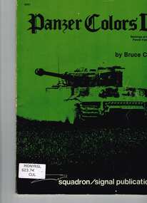 Book, Squadron/Signal Publications et al, Panzer colours III, 1976