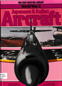 Book, Salamander Books, World War Two Japanese and Italian Aircraft, 1985