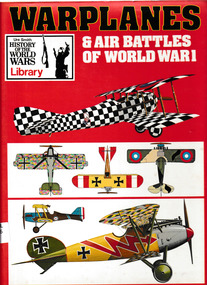Book, Ure Smith, Warplanes and air battles of World War One, 1973