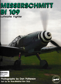 Book, Airlife Publishing, Messerschmidt Bf109: Luftwaffe fighter, 1997