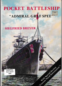 Book, Schiffer Publishing, Pocket battleship Admiral Graf Spee, 1990