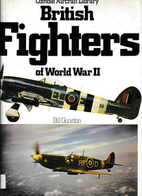 Book, Crescent Books, British fighters of World War II, 1982