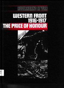 Book, John Laffin, Western front 1916-191: The price of honour, 1987