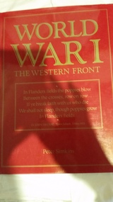 Book, Bramley Books, World War I : the Western front, 1994