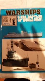 Book, Ure Smith, Warships and sea battles of World War 1, 1973