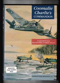 Book, Banner Books, Coomalie Charlie's commandos : 31 Squadron RAAF Beaufighters at Darwin 1942-43, 1996