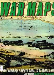 Book, Simon Goodenough, War maps, 1982