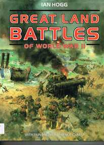 Book, Doubleday, Great land battles of World War II, 1987