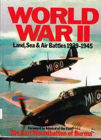 Book, Octopus Books, World War II : land, sea & air battles, 1939-1945, 1977