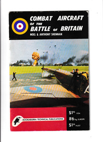 Book, Kookaburra Technical Publications et al, Combat aircraft of the Battle of Britain, 1971