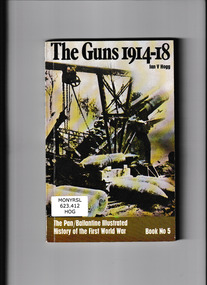 Book, Pan Books, The guns 1914-1918, 1971
