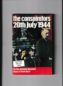 Book, Pan Books, The conspirators 20th July 1944, 1971