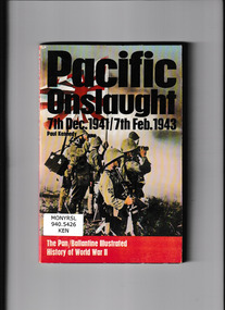 Book, Pan Books, Pacific onslaught 7th December 1941 / 7th February 1943, 1971