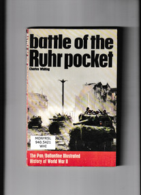 Book, Pan Books, Battle of the Ruhr Pocket, 1970