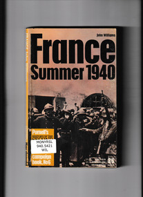 Book, Pan Books, France: Summer 1940, 1969