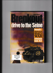 Book, Pan Books, Breakout: Drive to the Seine, 1969