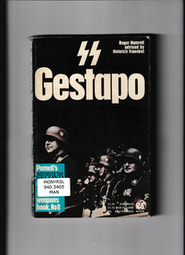 Book, Pan Books, SS and Gestapo: Rule by terror, 1969