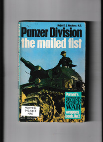 Book, Pan Books, Panzer Division: The mailed fist, 1968