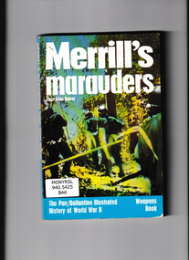 Book, Pan Books, Merrills marauders, 1972