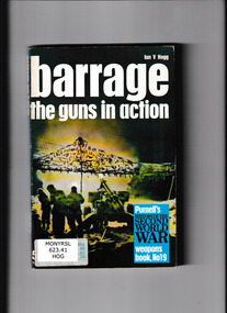 Book, Pan Books, Barrage: The guns in action, 1970
