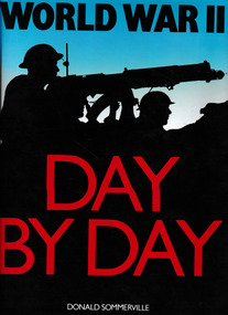 Book, Bison books, World war two day by day, 1989