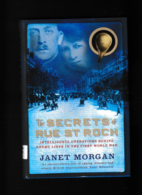 Book, Allen Lane, The secrets of Rue St Roch : intelligence operations behind enemy lines in the First World War, 2004