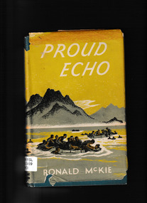 Book, Angus and Robertson, Proud echo, 1953
