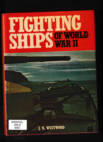 Book, Sidgwick and Jackson, Fighting ships of World War II, 1975