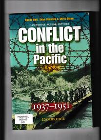 Book, Cambridge University Press, Conflict in the Pacific 1937-1951, 2005