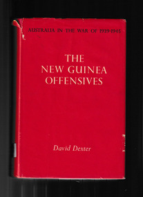 Book, Australian War Memorial, The New Guinea offensives, 1961