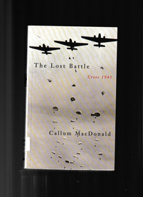 Book, Papermac, The lost battle : Crete, 1941, 1995