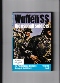 book, MacDonald and Company, Waffen SS: The asphalt soldiers, 1968