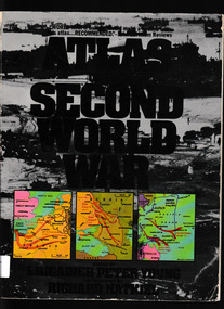 Book, Berkley Pub. Corp, Atlas of the Second World War, 1977
