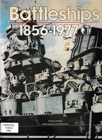 Book, Summit Books, Battleships 1856-1977, 1977
