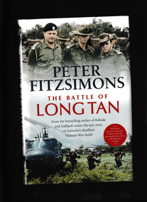 Book, Peter Fitzsimons, The battle of Long Tan, 2022