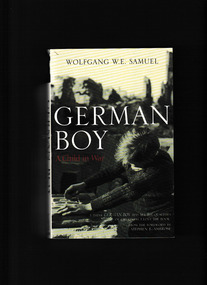 Book, Hodder and Stoughton, German boy : a refugee's story, 2002