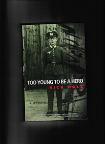 Book, HarperCollins, Too young to be a hero, 2001