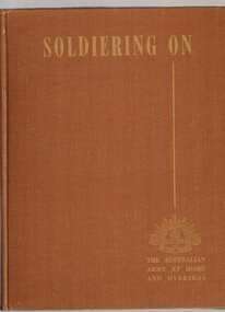 Book, Australian War Memorial, Soldiering on, 1942