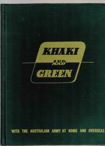 Book, Australian War Memorial, Khaki and Green, 1943