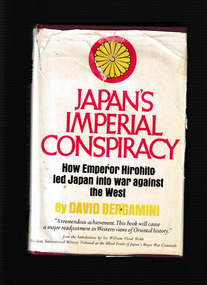 Book, David Bergamin, Japan's Imperial Conspiracy : How Emperor Hirohito led Japan into war against the West, 1972