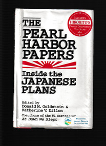 Book, Donald M. Goldstein, The Pearl Harbor papers, 1993