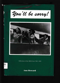 Book, Tarka Publishing, You'll be sorry! : how World War II changed women's lives, 1994